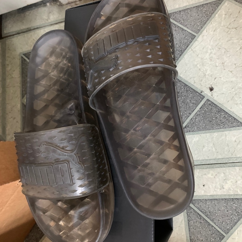 Puma x Fenty jelly slides